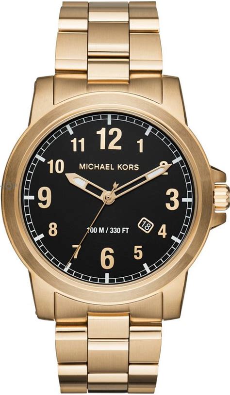 michael kors paxton watch gold|Men's Paxton Gold.